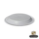 Műanyag lapostányér 23cm 100db