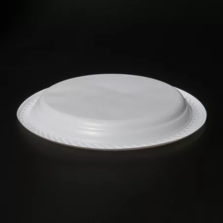 Műanyag lapostányér 23cm 100db