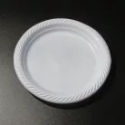 Műanyag lapostányér 23cm 100db