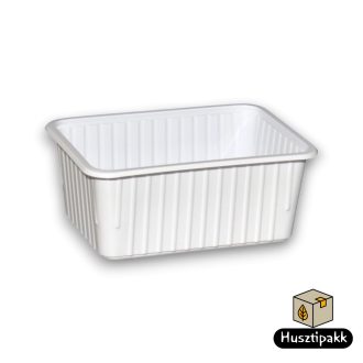 Szögletes tál Paccor 1000ml 50db