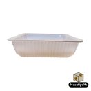Szögletes tál Q-box 1000ml 50db