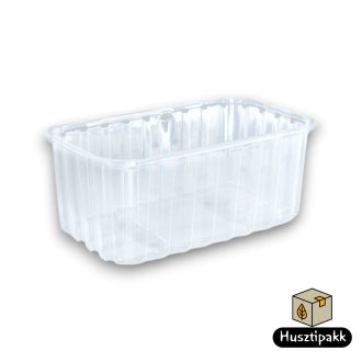 Gyümölcsös műanyag tál, 500ml