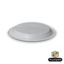 Műanyag lapostányér 23cm 20db