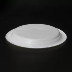 Műanyag lapostányér 23cm 20db