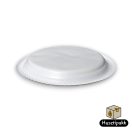 Műanyag lapostányér 23cm 20db