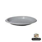 Műanyag lapostányér 23cm 20db