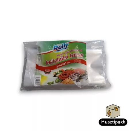 Mélyhűtőtasak pe vastag 3kg 30x40cm 50db