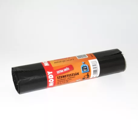 Szemetes 135l fekete 10db