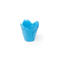 Tulipán Sütőforma - Kék, 200db