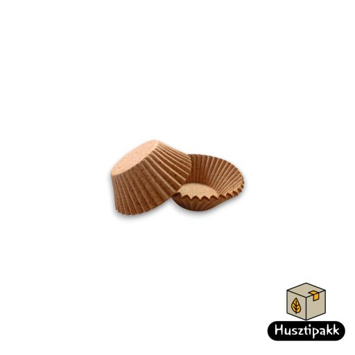 Bonbon kapszli - Kakaóbab papírból, 32x22mm 100db