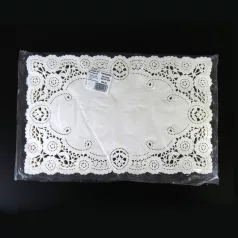 Tortacsipke - Fehér, 22x35cm 12db