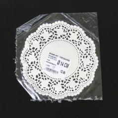 Tortacsipke - Fehér, 14cm 12db