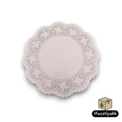Tortacsipke - Fehér, 24cm 12db