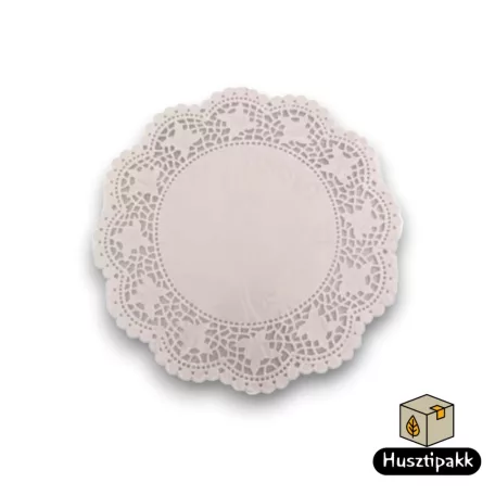 Tortacsipke - Fehér, 24cm 12db