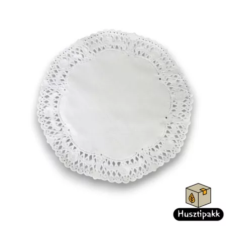 Tortacsipke - Fehér, 26cm 12db