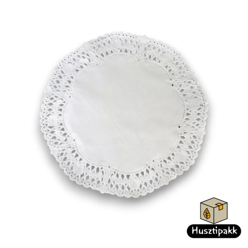 Tortacsipke - Fehér, 26cm 12db