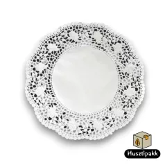 Tortacsipke - Fehér, 28cm 12db
