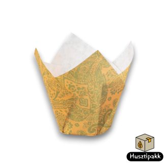 Tulipán Sütőforma - Demmler Narancs, 160x50mm 125db Tulipán Sütőforma - Demmler Narancs, 160x50mm 125db