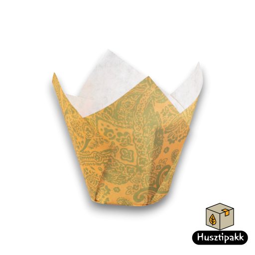 Tulipán Sütőforma - Demmler Narancs, 160x50mm 125db