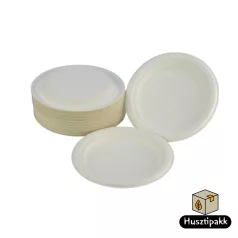 Cukornád tányér lapos  22cm 50db