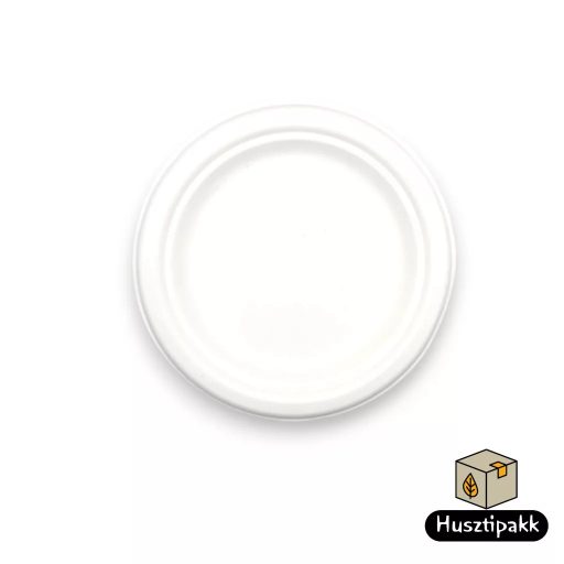 Cukornád tányér lapos  17cm 50db