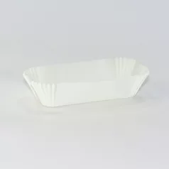   Desszert kapszli Krém színű, téglalap alakú 85x30x25mm 100db