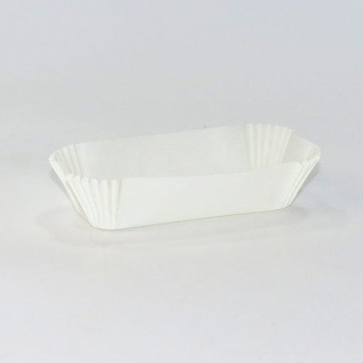 Desszert kapszli Krém színű, téglalap alakú 85x30x25mm 100db