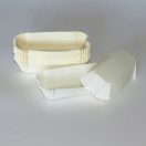 Desszert kapszli Krém színű, téglalap alakú 85x30x25mm 100db