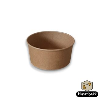 Papír 750ml leveses (salátás) tál barna 50db