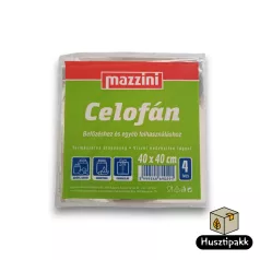 Befőzési celofán, 40x40m, 50db, 4db