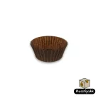 Bonbon kapszli - Sötétbarna, 29x16 100db