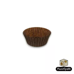Bonbon kapszli - Sötétbarna, 29x16 100db