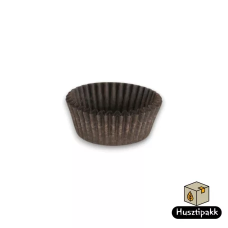 Bonbon kapszli - Sötétbarna, 29x16 100db