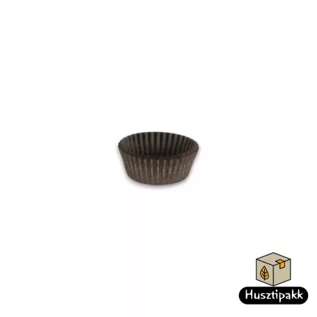 Bonbon kapszli - Sötétbarna, 29x16 650db