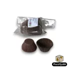 Bonbon kapszli, MINI - Sötétbarna 20x17mm ECOPACK 765db