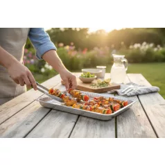 Alu grill tálca (35x23cm)