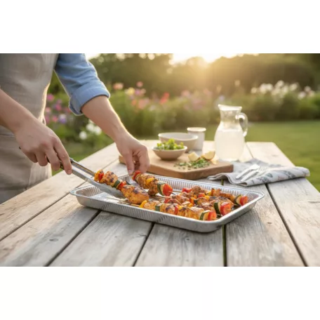 Alu grill tálca (35x23cm)