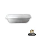 Habkonténer tetővel 750ml