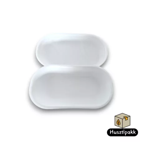 Habkonténer tetővel 750ml