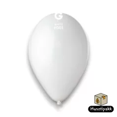 Latex lufi - Fehér, 26cm 100db (001)