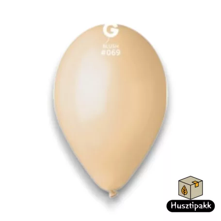 Latex lufi - Bézs 26cm 100db (G90/069)