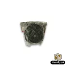 Muffin Sütőforma - Csillag, üstökös mintás, fekete 50x30mm 60db