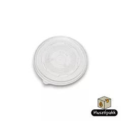 Papír KRAFT leveses pohárhoz Műanyag tető, 115mm 50db