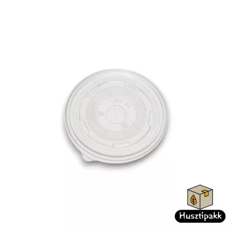 Papír KRAFT leveses pohárhoz Műanyag tető, 115mm 50db