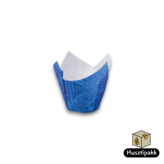 Tulipán Sütőforma - Demmler Kék, 160x50mm 125db Tulipán Sütőforma - Demmler Kék, 160x50mm 125db