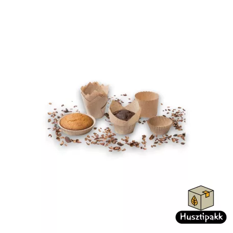 Sütőforma muffin kakaó 62x37 150db