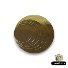 Arany tortaalátét, vékony 14cm