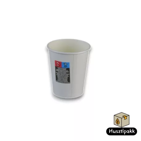 Papírpohár, Fehér 1,5dl 50db
