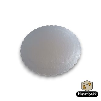 Arany-Ezüst tortaalátét Hullámos szélű, 30cm