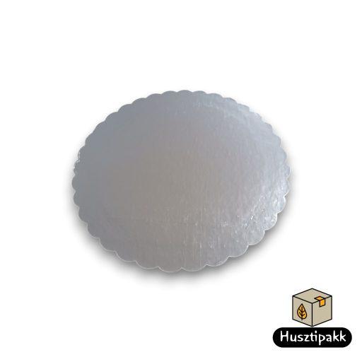 Arany-Ezüst tortaalátét Hullámos szélű, 30cm